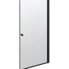 Scanbad brusedør 99x200 cm mat sort
