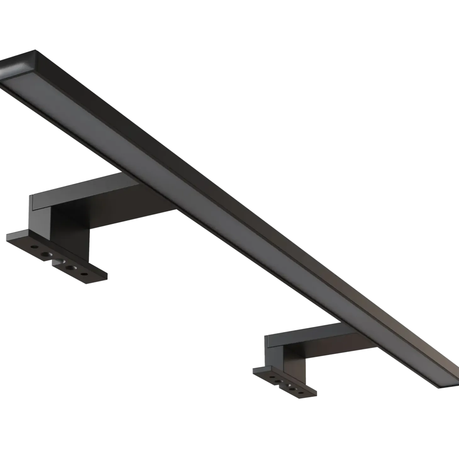 Scanbad Libra LED lampe L600 mm, sort 230v