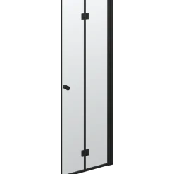 Scanbad Match foldbar brusedør 69x200 cm mat sort