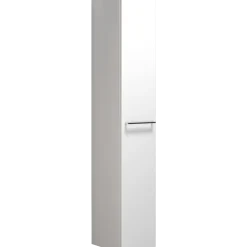 Scanbad Multo+ højskab m/1 låge vendbar 175x30x35 cm højglans hvid