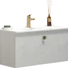 Scanbad Multo+ vaskeskab m/Amber mini vask 81 cm hvid