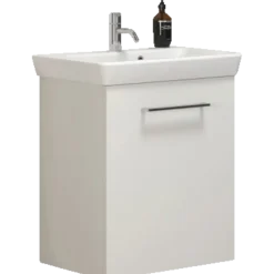 Scanbad Multo+ vaskeskab m/Lotto vask 55 cm mat hvid