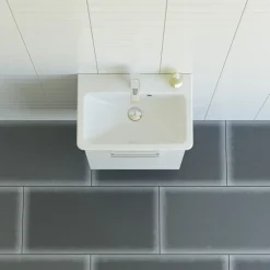Scanbad Multo+ vaskeskab m/ Lotto vask 55 cm hvid højglans
