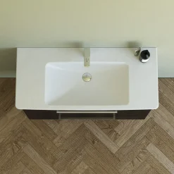 Scanbad Multo+ vaskeskab m/ Lotto XL vask 105 cm sort