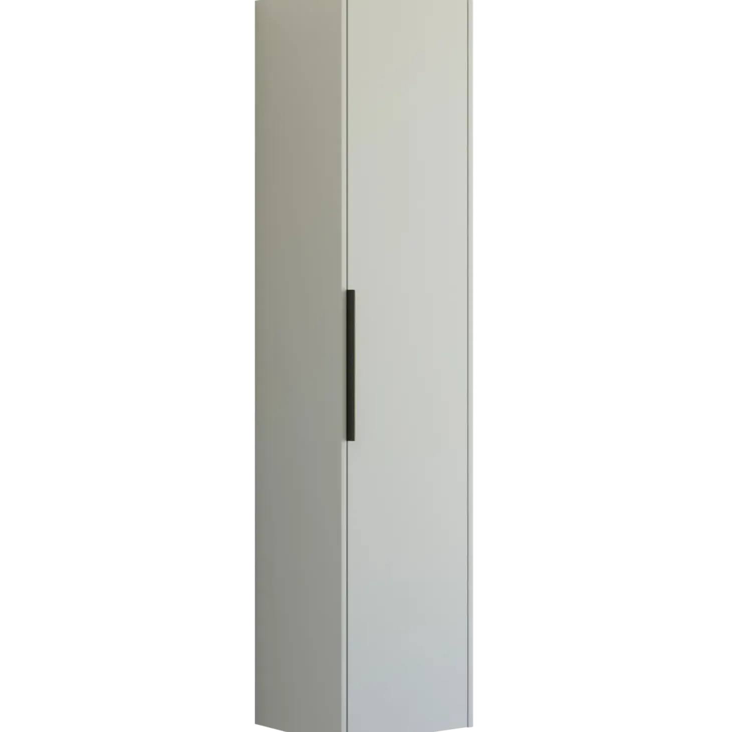Scanbad NOW højskab m/enkelt låge 176x40x35 cm mat lyseblå, glat front