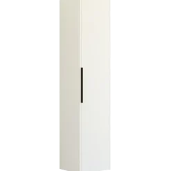 Scanbad NOW højskab m/enkelt låge 176x40x35 cm mat hvid, stribet front
