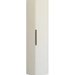 Scanbad NOW højskab m/enkelt låge 176x40x35 cm mat sand, stribet front