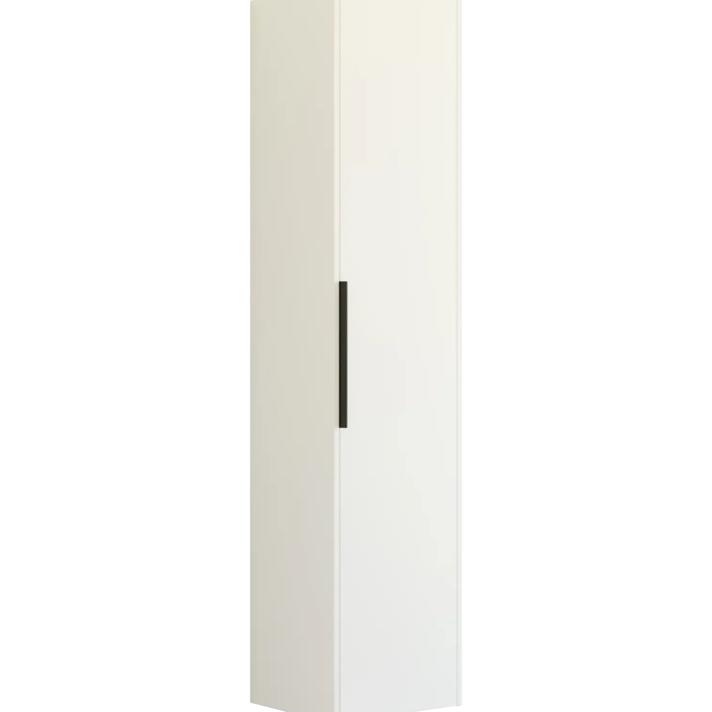 Scanbad NOW højskab m/enkelt låge 176x40x35 cm mat hvid, glat front