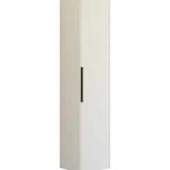 Scanbad NOW højskab m/enkelt låge 176x40x35 cm mat sand, glat front