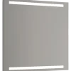 Scanbad Repeat spejl 70x80 cm med LED lys i top og bund