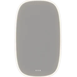 Scanbad Squircle badeværelsesspejl m/lysstyring 100x60x3 cm
