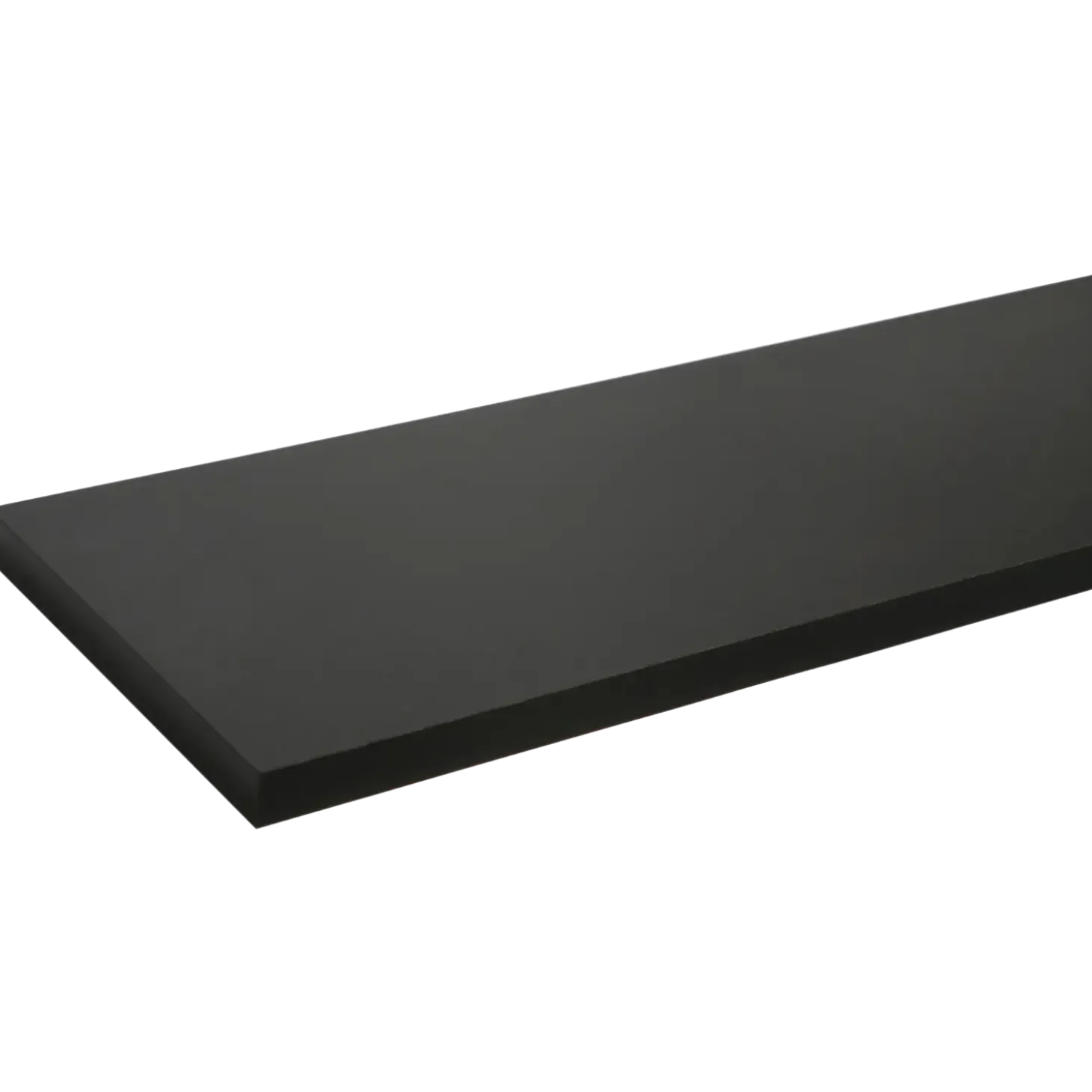 Scandiwood hylde sort folie 16x200x800 mm