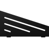 Schlüter Wave sæbehylde firkantet farvebelagt aluminium matsort 154x295 mm