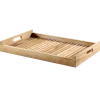 Serveringsbakke teak 38x53x5 cm