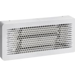 Shyn infrarød radiator 1200W m/gennemføring inkl. 4m ledning hvid