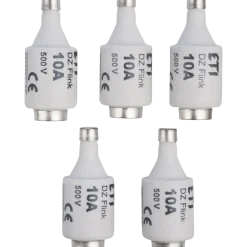 Sikring Diazed 10A 5 stk