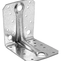 Simpson strong-tie vinkelbeslag med nøglehulsribbe 90x105x3x105 mm