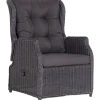 Skagen lux reclinerstol 86x103x84 sort