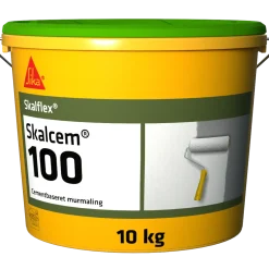 Skalcem 100 cementbaseret murmaling hvid 10 kg