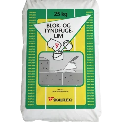 Skalflex blok- og tyndfugelim - 25 kg