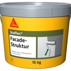 Skalflex facadestruktur fin hvid 15 kg