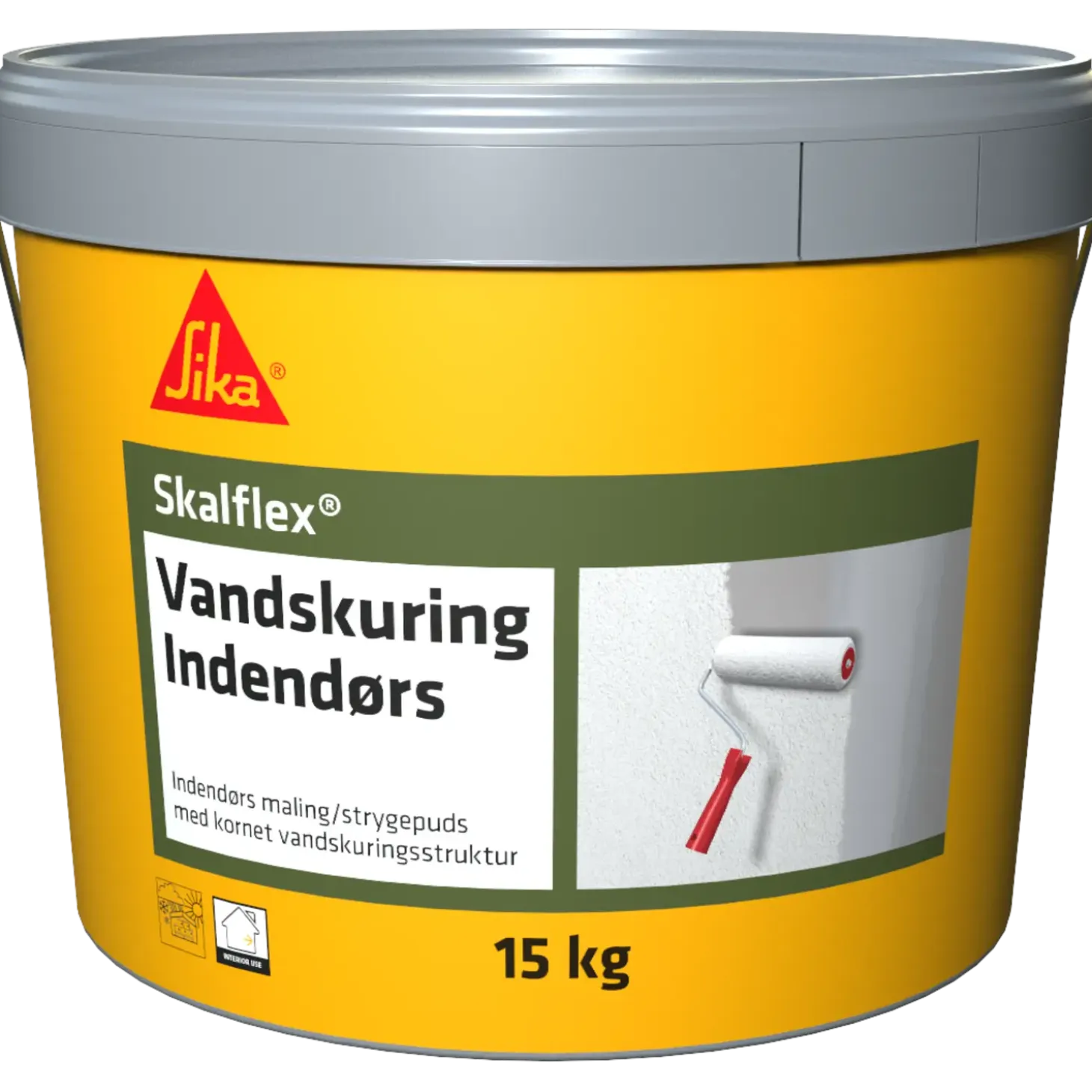 Skalflex Indendørs vandskuring hvid - 15 kg