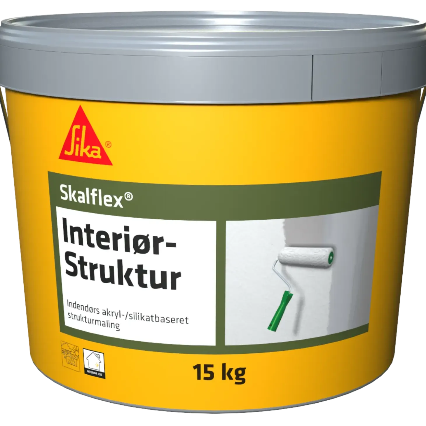 Skalflex Interiør-struktur sand-råhvid 15 kg
