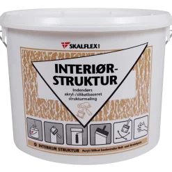 Skalflex Interiør-struktur sand-råhvid 15 kg