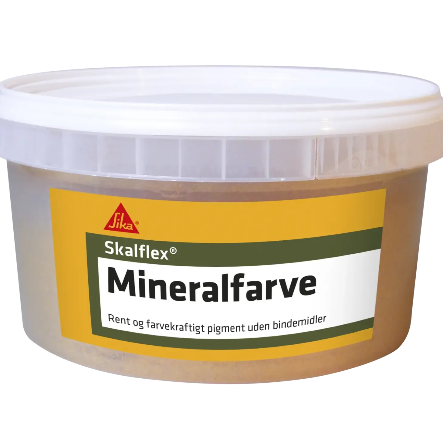 Skalflex Mineralfarve oxydgul - 750 g