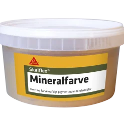 Skalflex mineralfarve oxydsort 1,5 kg