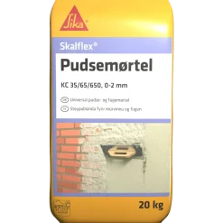 Skalflex pudsemørtel 35/65/650 - 20 kg