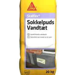 Skalflex sokkelpuds vandtæt, 25 kg grå