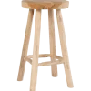 Skammel rund Ø30 cm teak
