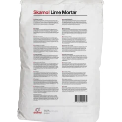Skamol Lime Mortar kalkmørtel knækket hvid 20 kg