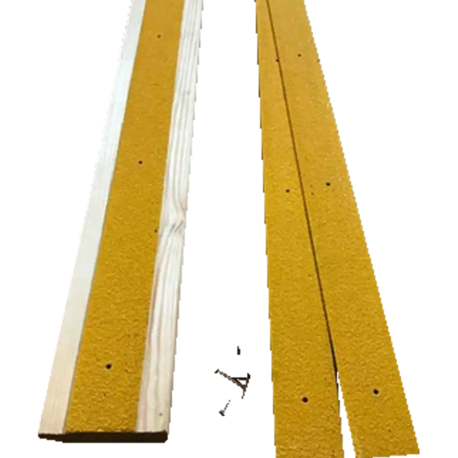 Skridsikker liste grp 50x1000 mm gul