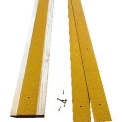 Skridsikker liste grp 50x1000 mm gul