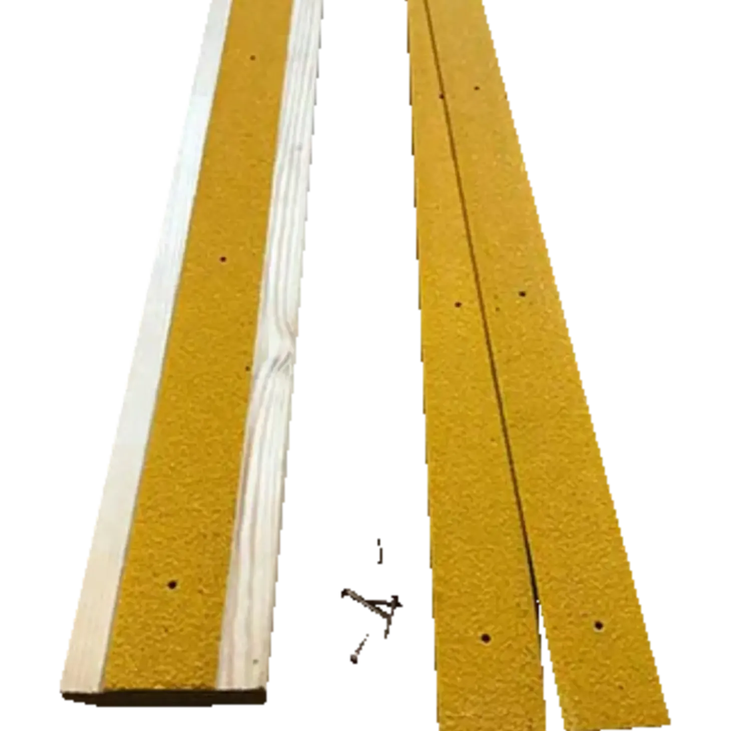 Skridsikker liste grp 50x1000 mm gul