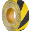 Skridsikker tape formbar 25 mm x 18,3 m gul/sort