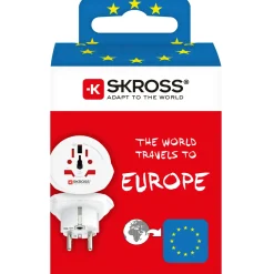 Skross Verden til Europa Rejseadapter