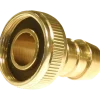 Slangeforskruning 3/4" messing