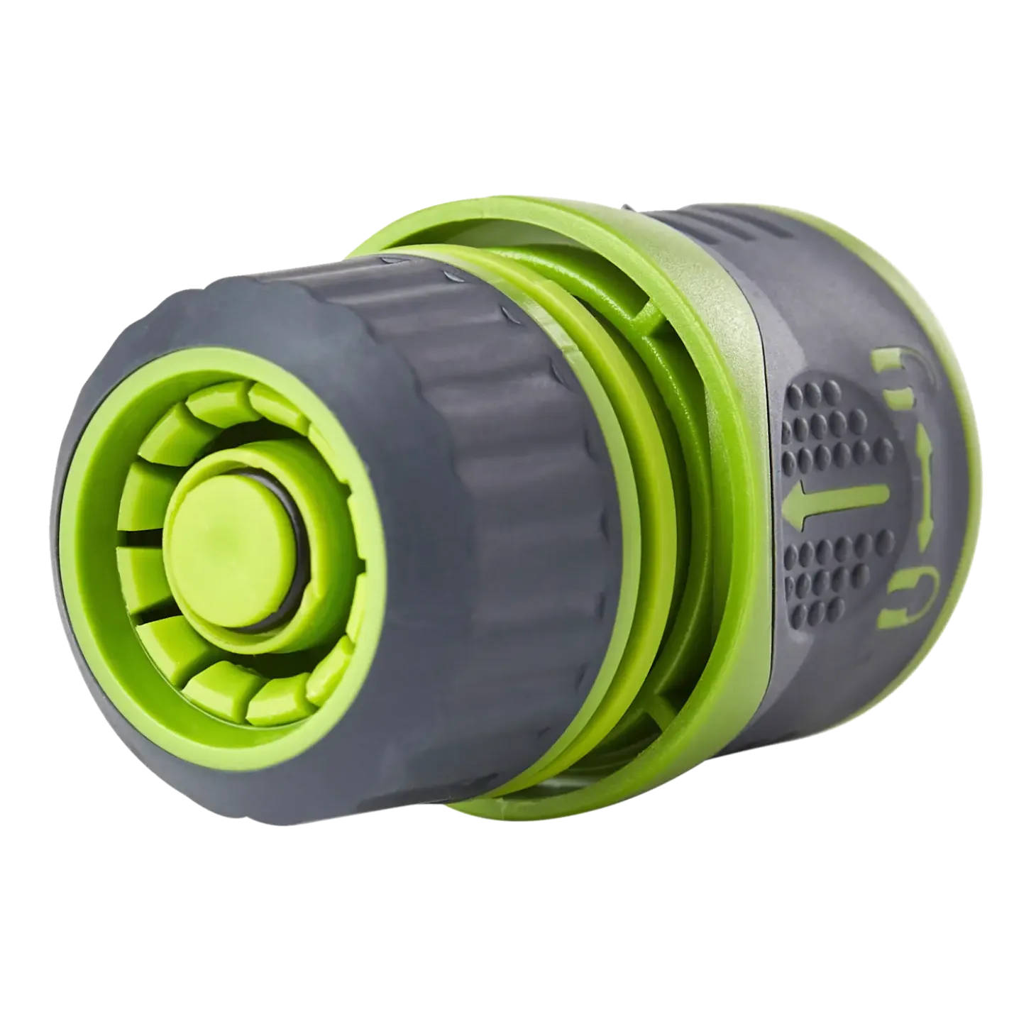Slangekobling 1/2'' m/stop