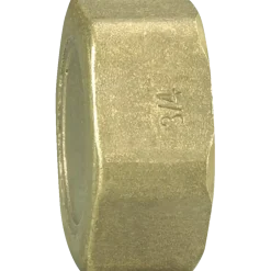 Slutmuffe 3/4" messing