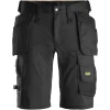 Snickers Allroundwork arbejdsshorts med hylsterlommer stretch sort str. 48