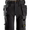 Snickers 6175 Allroundwork shorts 4-vejs stretch m/hylsterlommer sort str. 54