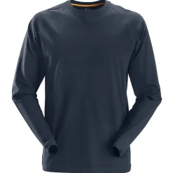 Snickers Allroundwork t-shirt langærmet navy str. M