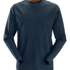 Snickers Allroundwork t-shirt langærmet navy str. M