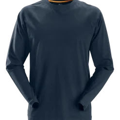Snickers Allroundwork t-shirt langærmet navy str. M