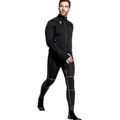 Snickers Body Mapping microfleece jakke sort str. M