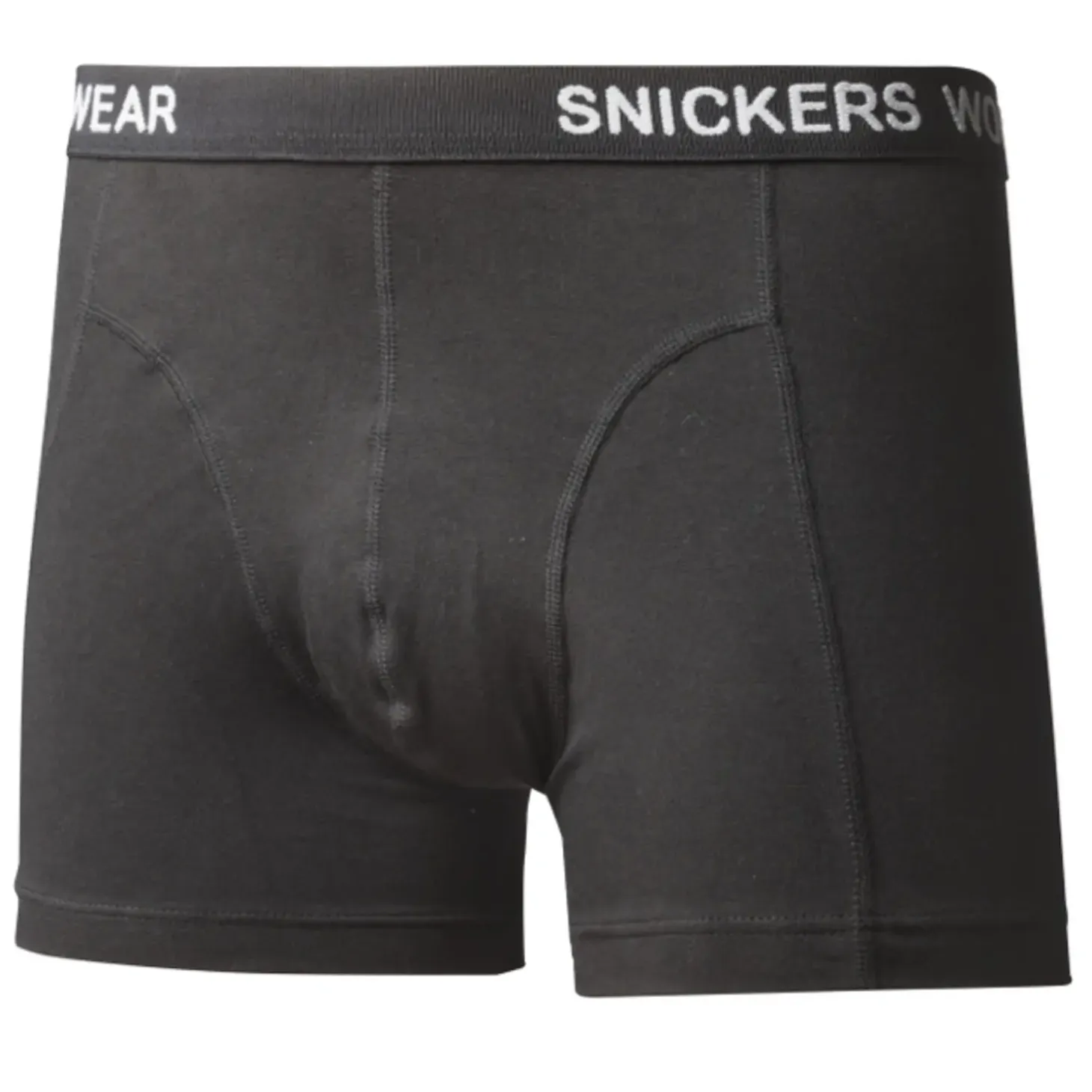 Snickers Boxershorts 2-pak sort str. 2XL