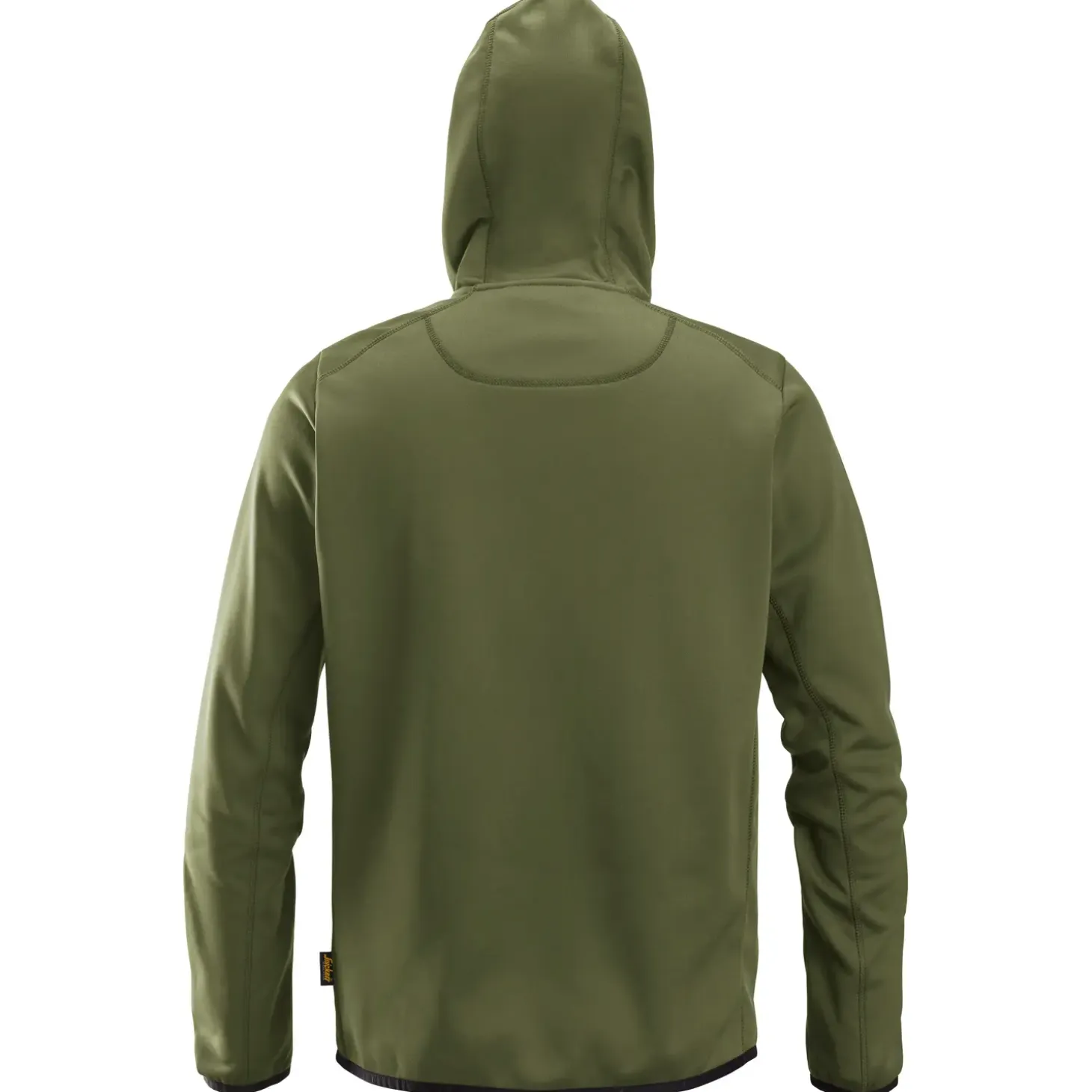 Snickers hættetrøje fleece khaki grøn str. M